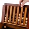 WE Games Wood Captain's Mistress Game (4 balls in a row) 11.38 inches